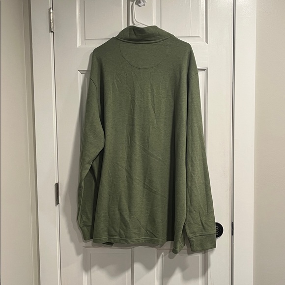 Vineyard Vines Saltwater Quarter Zip in Green Size 2XT - Picture 7 of 7
